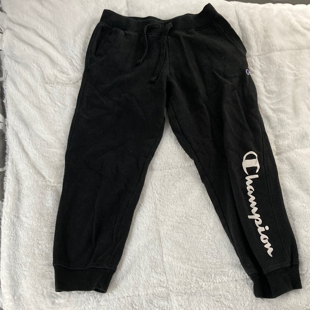 Black Champion Sweatpants